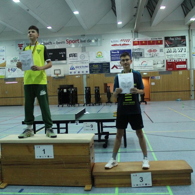 Bilder der Siegerehrungen: