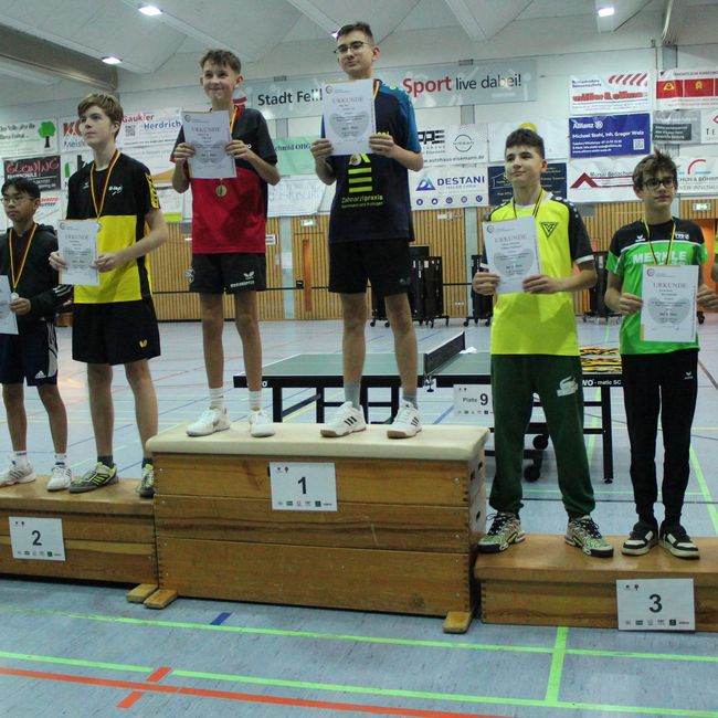 Bilder der Siegerehrungen: